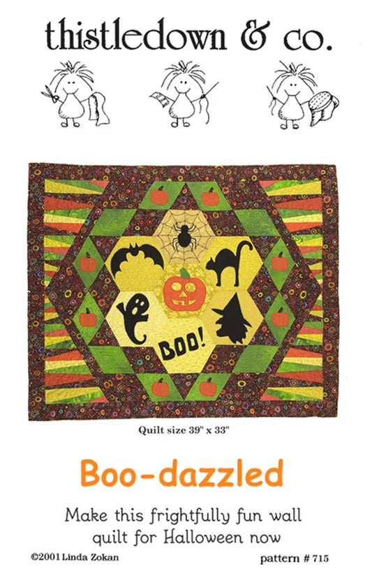 Halloween Quilt - Boo-Dazzled