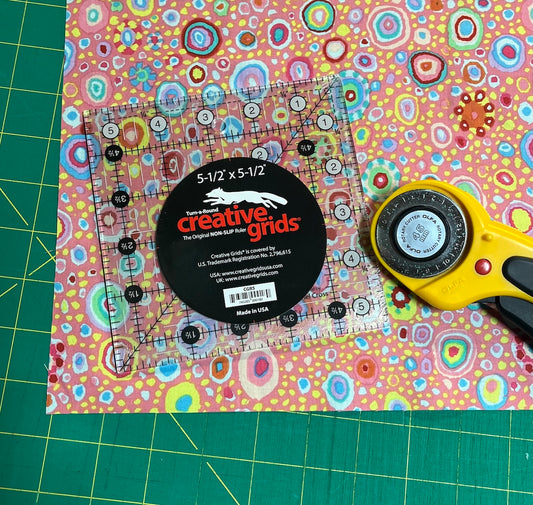 Creative grid  5-1/2" acrylic ruler