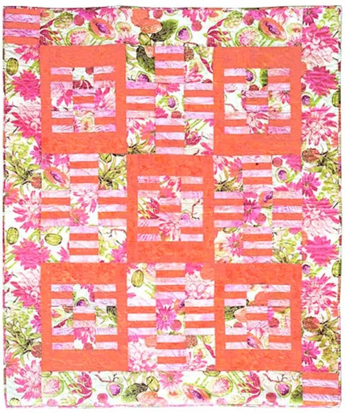 Bar Nine - easy pieced quilt pattern